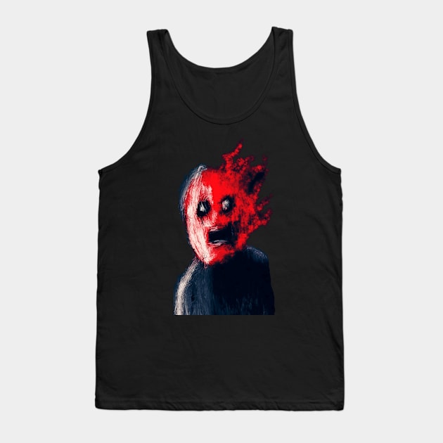 blowing face Tank Top by Interium